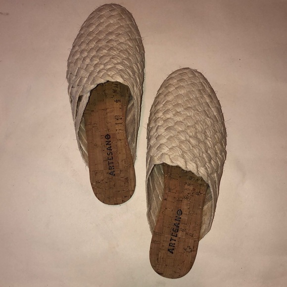 Artesano Sintra Woven Sandals in Natural - Picture 1 of 2